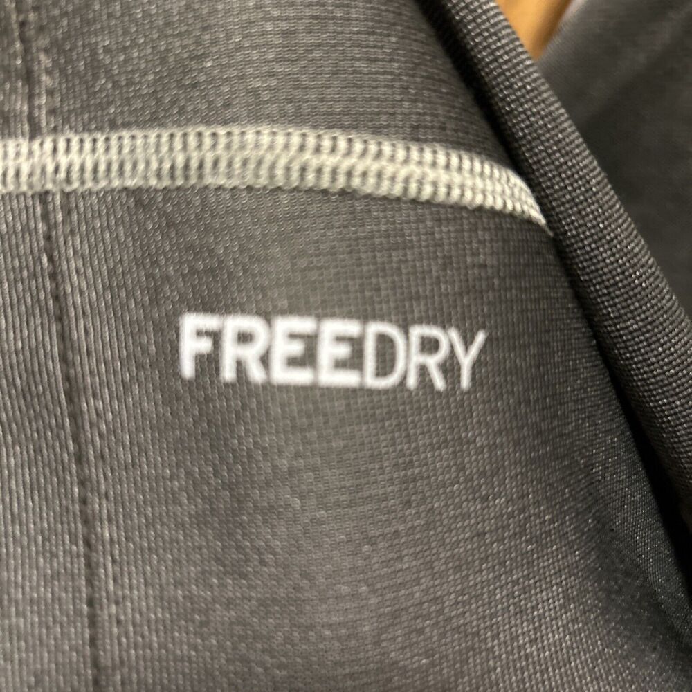 Eddie Bauer Shirt Mens XL Gray Active Fit Free Dry Gym Workout Tee Golf Sports - Picture 4 of 7